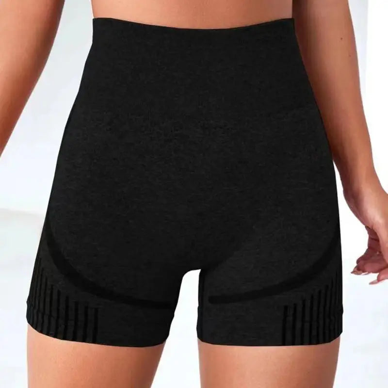 Women Yoga Shorts High Waist Workout Shorts Fitness Yoga Lift Butt Fitness Ladies Yoga Gym Running Short Pants Sportswear