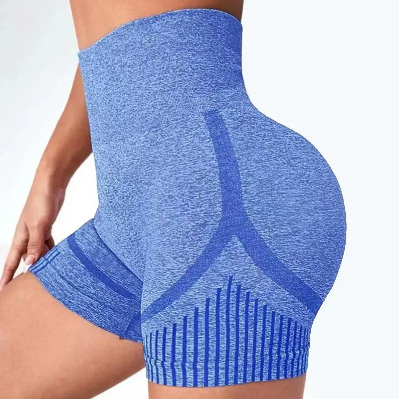 Women Yoga Shorts High Waist Workout Shorts Fitness Yoga Lift Butt Fitness Ladies Yoga Gym Running Short Pants Sportswear