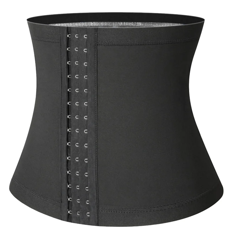 Women Abdomen Reducer Workout Sauna Suits Fitness Sweat Waist Trimmer Belt Waist Trainer Fat Burning Belly Slimming Corsets