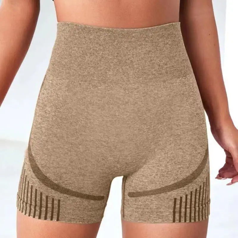 Women Yoga Shorts High Waist Workout Shorts Fitness Yoga Lift Butt Fitness Ladies Yoga Gym Running Short Pants Sportswear