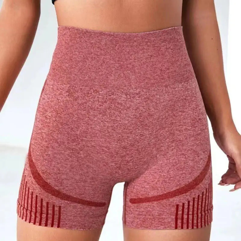 Women Yoga Shorts High Waist Workout Shorts Fitness Yoga Lift Butt Fitness Ladies Yoga Gym Running Short Pants Sportswear