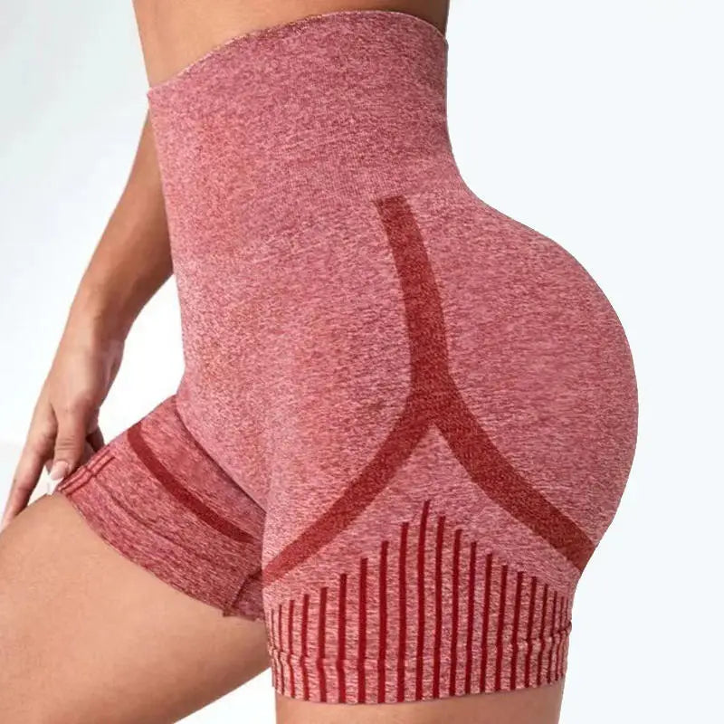 Women Yoga Shorts High Waist Workout Shorts Fitness Yoga Lift Butt Fitness Ladies Yoga Gym Running Short Pants Sportswear